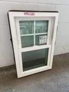 4 White Vinyl Double Hung 4 Lite Windows 20"x30"