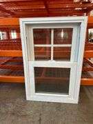 White Vinyl Horizontal Slider 4 Lite Window  20"x30"