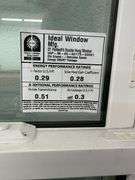 White Vinyl Double Hung Window 27 3/4"x61 1/2"