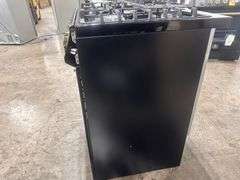 Forno Leonardo Espresso 30 in. Black Slide-in Gas Range 5-Burners