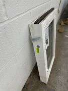 White Vinyl Beveled Casement Window 30"x18.5"