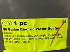 50 Gallon Electric Water Heater