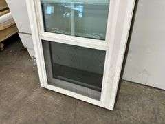 4 White Vinyl Double Hung 4 Lite Windows 20"x30"