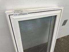White Vinyl Chelsea Casement Window 15 9/16"x25 9/16"