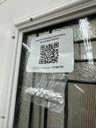 Fiberglass Decorative Entrance Door 36"x80", 2 Side Lites, Left Hand