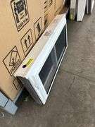 White Vinyl Double Slider Window 31 1/4"x16 1/2"