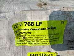 Saltwater Composite Decking 5/4"x6"x16'