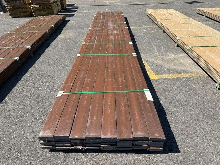 Brown Composite Decking 1"x6"x20'
