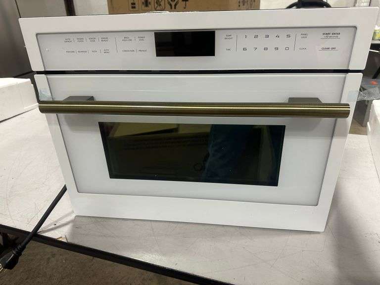 FORNO Espresso Oliena 24" 1.6 cu. ft. Built-In Microwave Oven in White