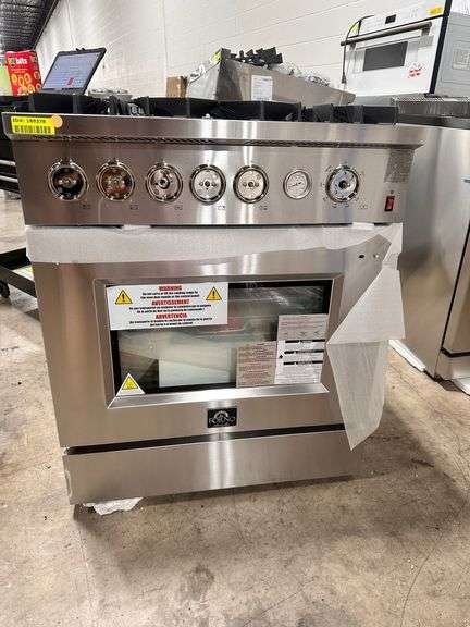 FORNO Giovanni 30" 4.32 cu. ft. Gas Range with 5 Sealed Burners