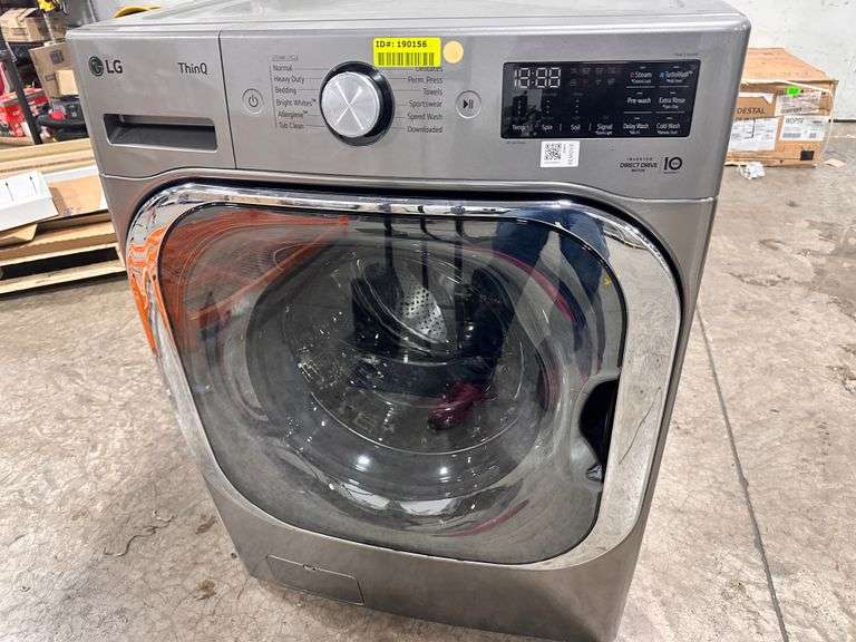 LG 5.2 cu. ft. Mega Capacity Smart Wi-Fi Enabled Front Load Washer
