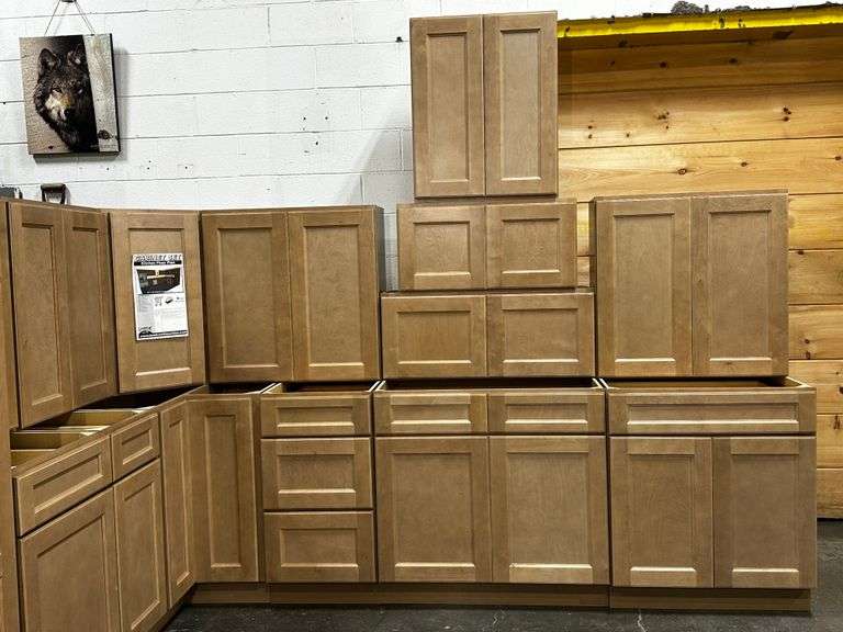 Sonona Sand Kitchen Cabinet Set 10'x15'