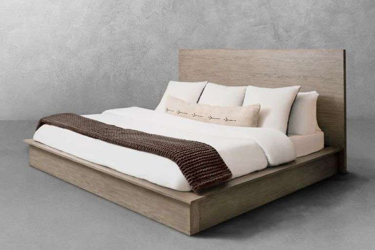 Abbyson Goodwin Bed - Queen - Gray