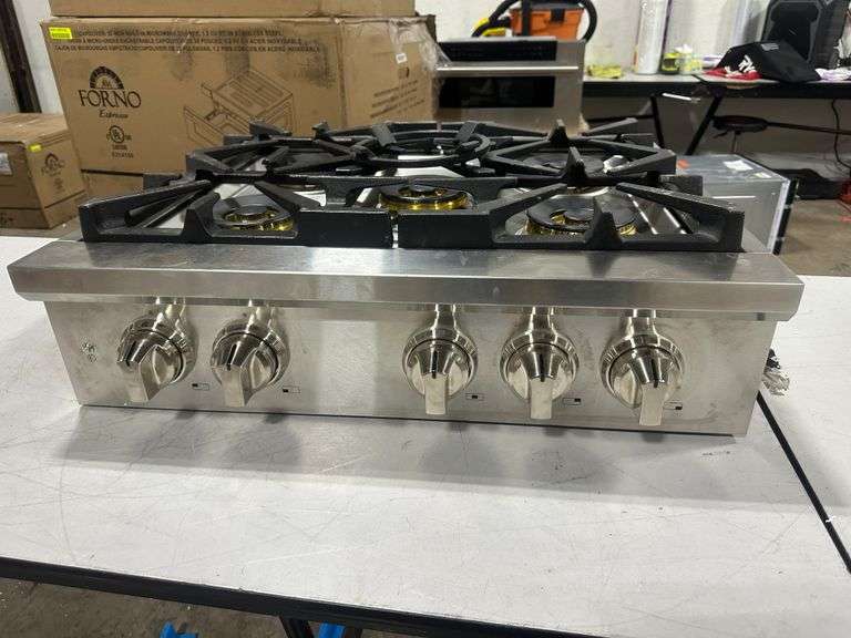 FORNO Spezia 30" Gas Rangetop with 5 Sealed Burners