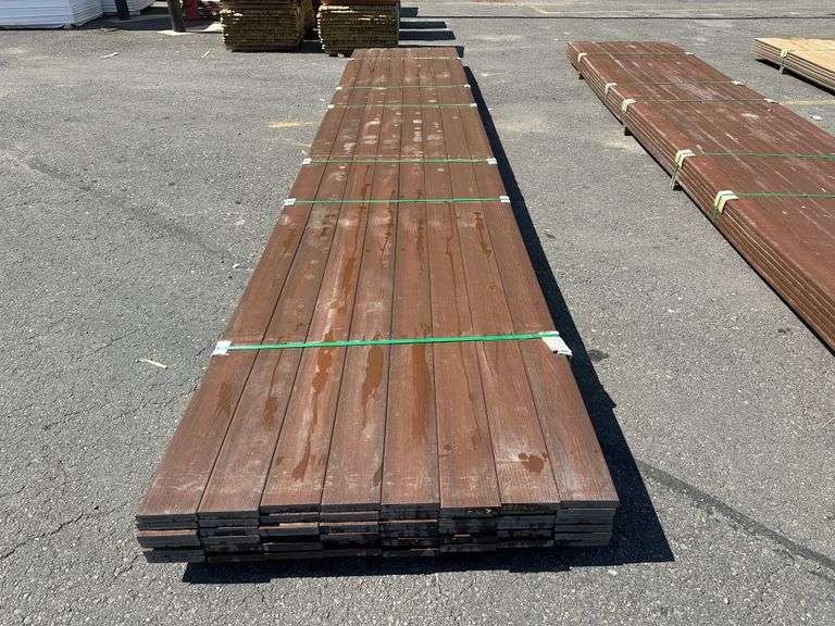 Brown Composite Decking 1"x6"x20'