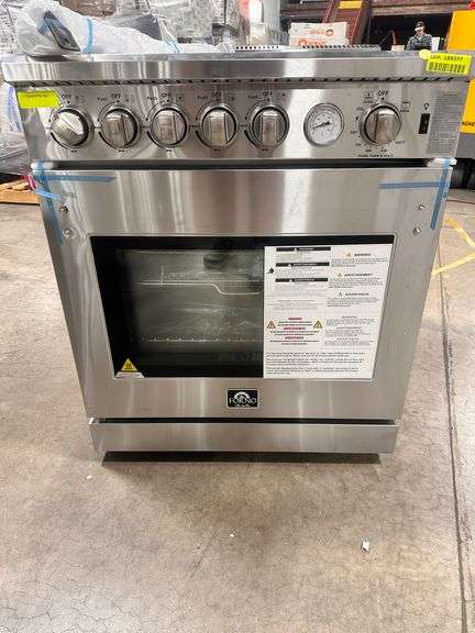 FORNO Lazio 30" 4.3 cu. ft. Gas Range with 5 Sealed Burners