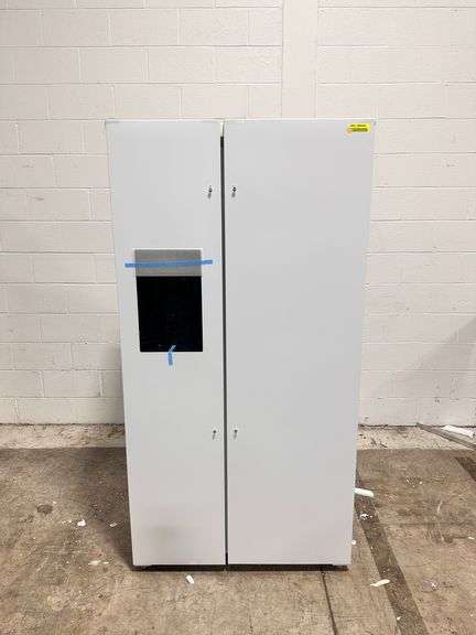 FORNO Espresso Salerno 36" 20 cu. ft. Side-By-Side Refrigerator in White