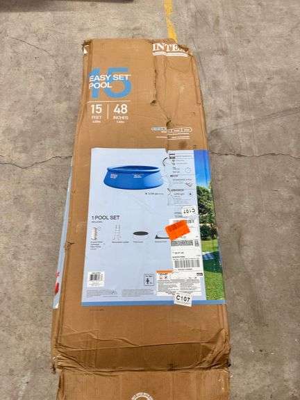 Intex 4 foot Deep Pool - Lambrecht Auction, Inc.