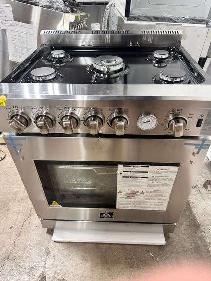 FORNO Lazio 30" 4.3 cu. ft. Gas Range with 5 Sealed Burners