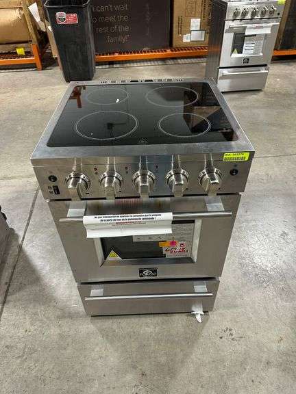 Forno Loiano 24" 2.3 cu. ft. Freestanding Electric Range with Storage Drawer