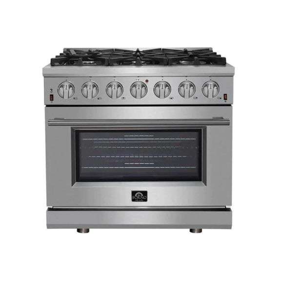 Forno 36" Stainless Steel Gas Range