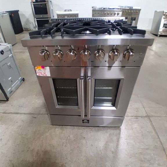 Forno FFSGS6356-30 Stainless Steel Gas Range Oven