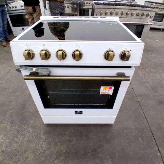 Forno Espresso 30" Electric Range White