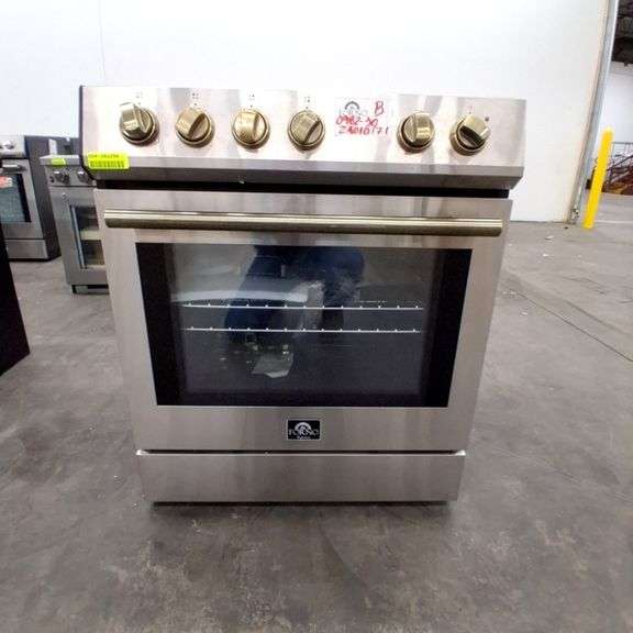 FORNO Leonardo Espresso 30" Stainless Steel Induction Range