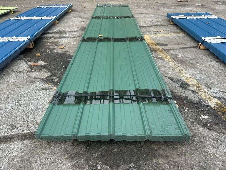 Evergreen Corrugated Metal Panel 3'x16'