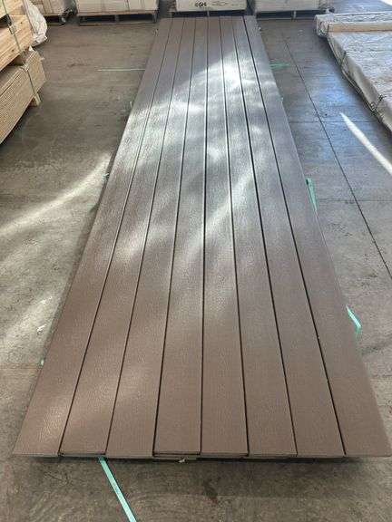 Siesta Mocha Composite Decking 5/4"x6"x16'