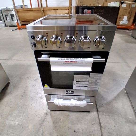 FORNO FFSEL8052-20 Electric Range 240V Stainless Steel