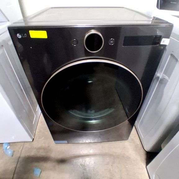 LG Front Load Washer Model DLEX6500B Black