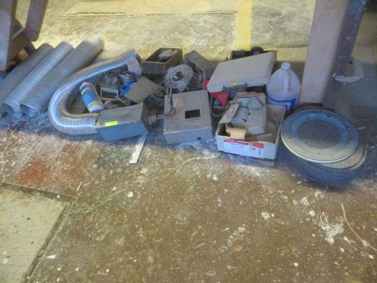 ASSORTED ELECTRICAL & MISC HARDWARE & TOOLS - Lambrecht Auction, Inc.