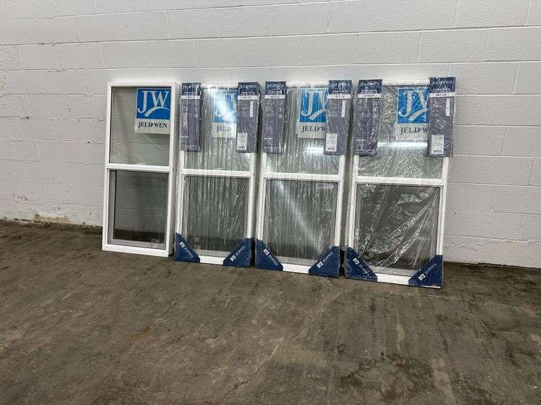 Window 24x44 4 White Vinyl Single Hung Window 24 1/4