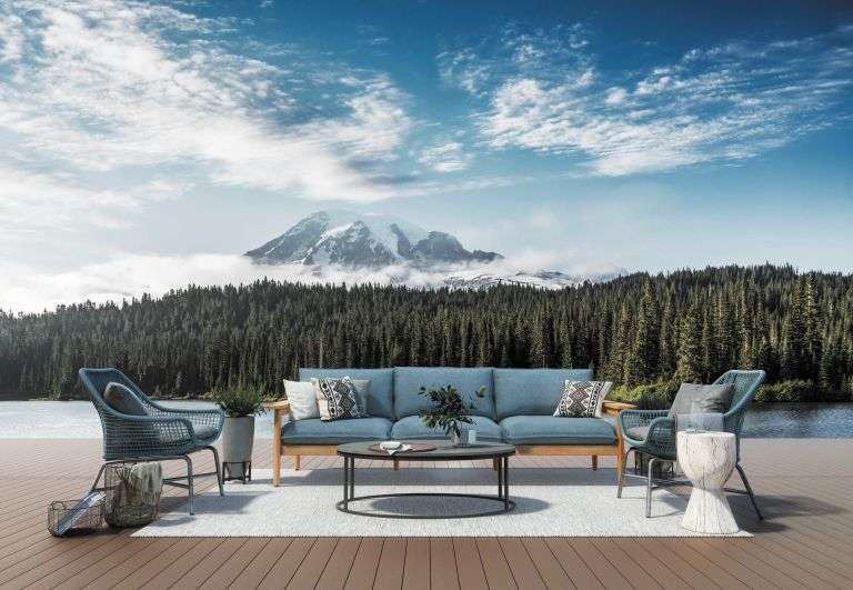 Natural Reef PVC Decking 5/4"x6"x16'