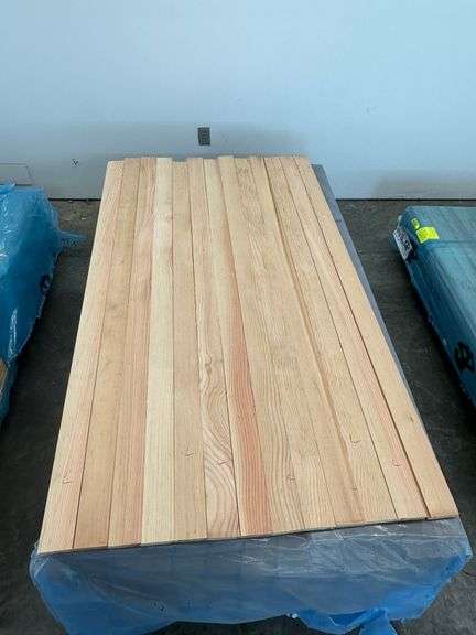 Doug Fir Flat Grain Unfinished Hardwood Flooring 1"x4"x6'
