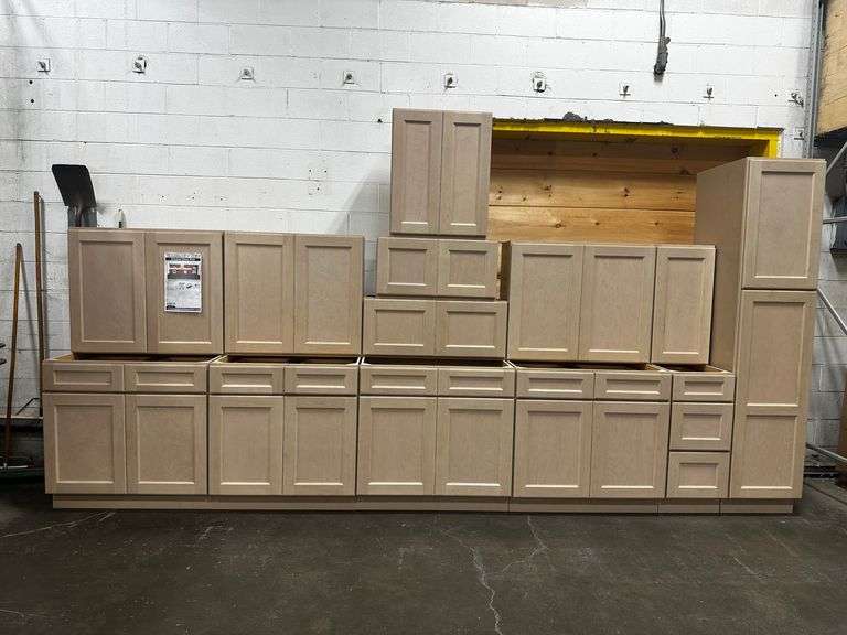 Sonona Wheat Kitchen Cabinet Set 22'