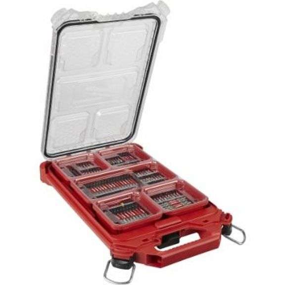 100 Pc. SHOCKWAVE Impact Duty Driver Bit PACKOUT Set - Lambrecht ...