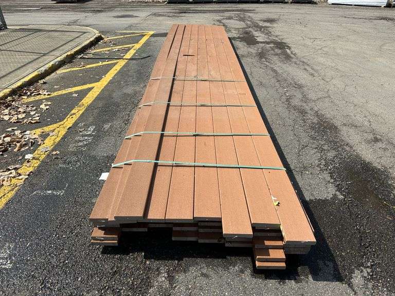 Promenade PVC Square Edge Decking 5/4"x6"x20'