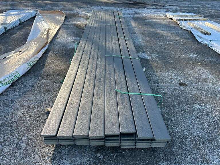 Siesta Slate Composite Decking 5/4"x6"x20'