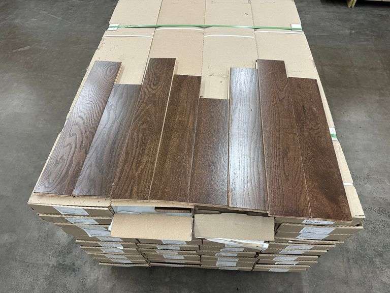 Oak Dark Chocolate Prefinished Hardwood 3/4"x5"xRL