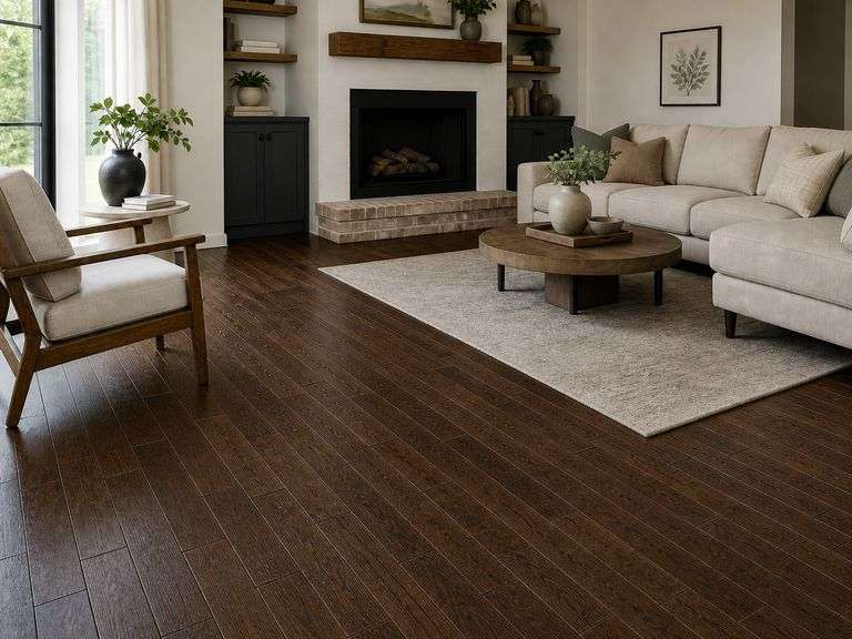 Oak Dark Chocolate Hardwood 3/4