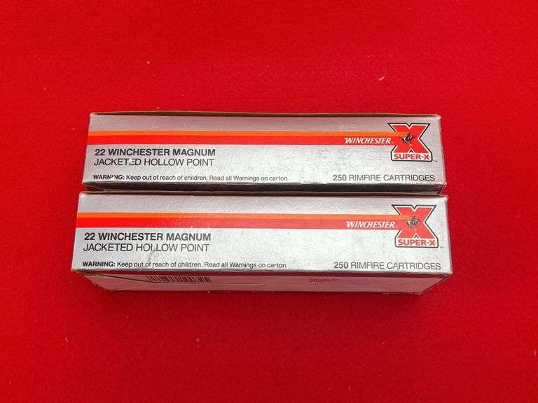 500 Rds Winchester 22 Win. Mag Ammo