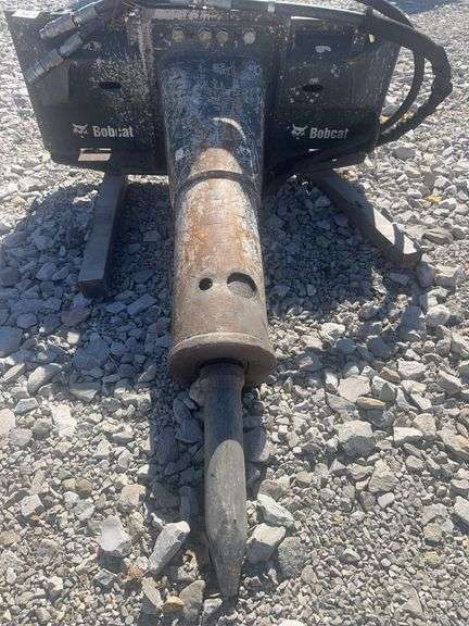 Bobcat Skidsteer Breaker, Owner Says It Needs Rebuilt, Standard Flow Unit