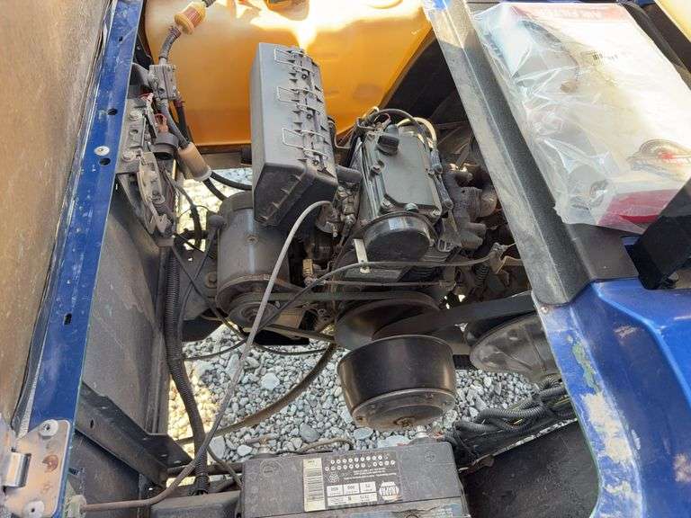 1993 E-Z-Go Gas Golf Cart, New Meter put In Last Year shows 10 Hrs, New Switch, Play with Key to Start Sometimes, Does Run, Good Looking Cart, Tires in Good Condition, Aluminum Wheels, No Tears or Rips in Vinyl, Windshield and Canopy Roof, Will Quit Running After It Warms Up. Buy It That Way.