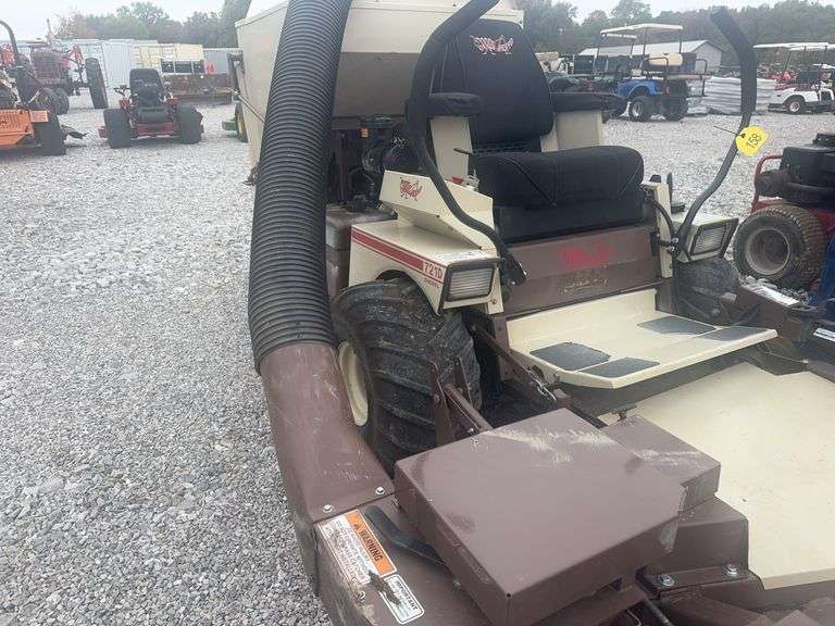 Grasshopper 721D Diesel Zero Turn, 52” Front Deck, Kubota Diesel Engine, Starts And Runs, Grass Catcher, Good Seat Upholstery, Bar Lug Tires, 932 Hours