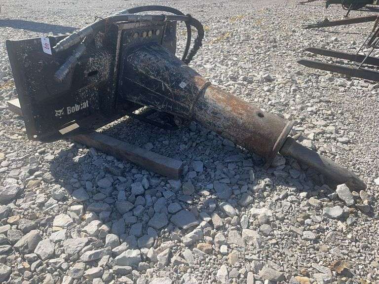 Bobcat Skidsteer Breaker, Owner Says It Needs Rebuilt, Standard Flow Unit