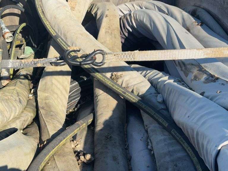 Putzmeister Hydraulic Hoses, Fits A Concrete Pumper Truck, Hunsche Concrete Pumping, 618 781-3054