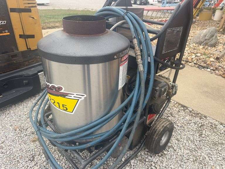 Zealco 2215 Hot Water Washer, Owner Reports It Works, 110Volt Motor, Been Sitting Unused
