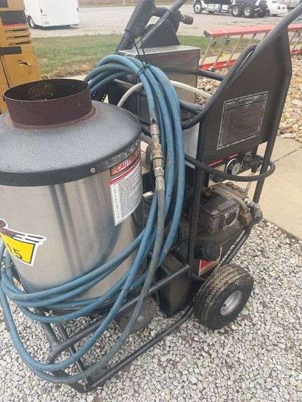 Zealco 2215 Hot Water Washer, Owner Reports It Works, 110Volt Motor, Been Sitting Unused